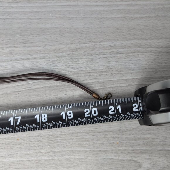 VCLM Statement Bib Necklace Gold/Brass Tone Tile Charms Beaded 21 Inch - Picture 9 of 10